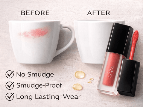 LÉRA Matte Lip Stain lifestyle view